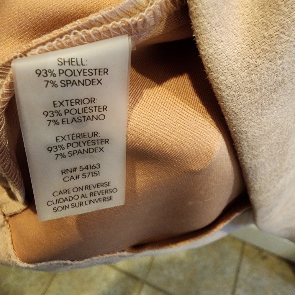 Calvin Klein Pale Pink Short Sleeve Dress, Soft Feels Like Velvet - Picture 4 of 5